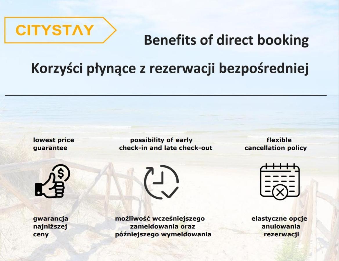Citystay Abaltica Zoppot Exterior foto